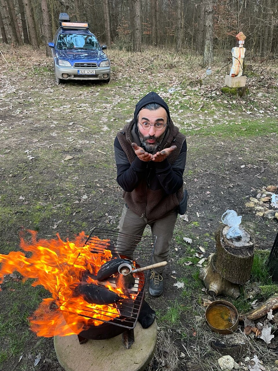 Stefan je ztělesněním minimalistického způsobu života. (zdroj: se svolením Stefana Shamilyana) img 20240308 wa0028