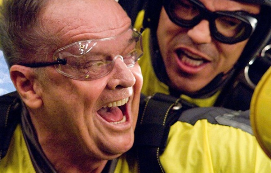 Ve filmu Než si pro nás přijde si umírající Jack Nicholson plní všechna přání. (foto: ČSFD) nezsipronasprijde
