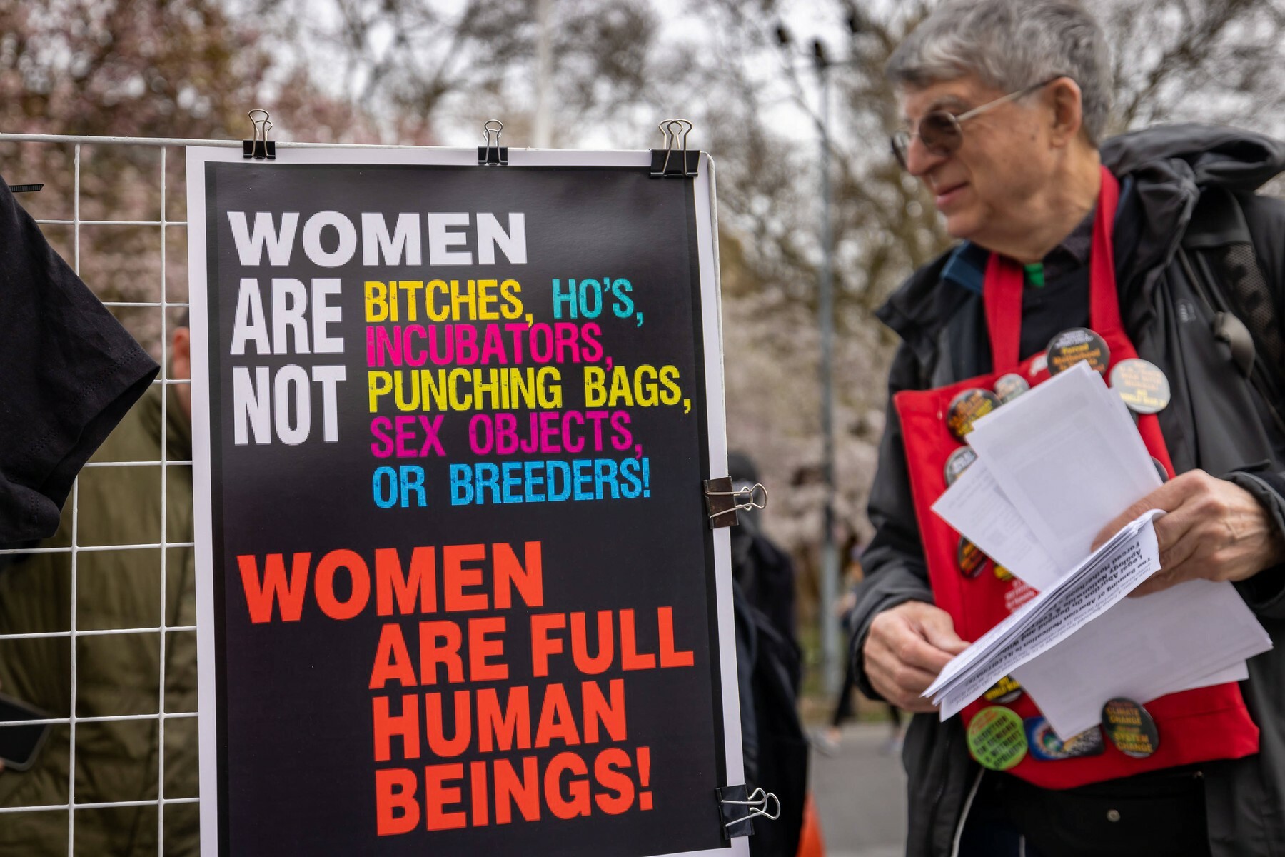 Pro-choice protesty v New Yorku. (zdroj: Profimedia) profimedia 0768198112