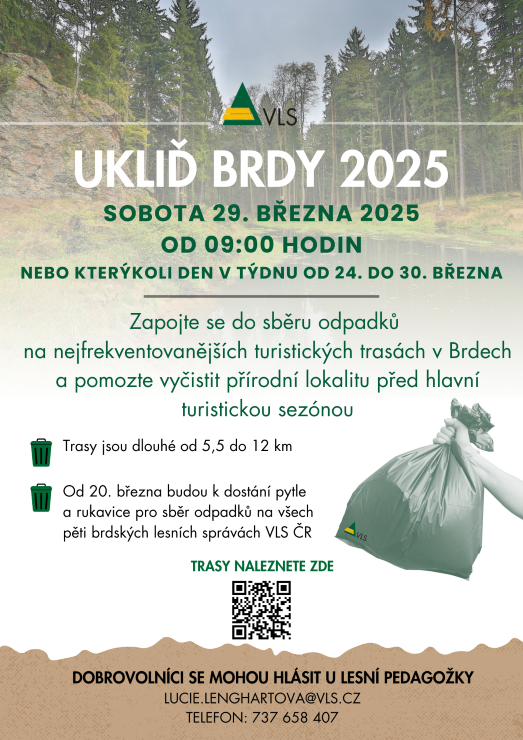 uklid brdy s qr
