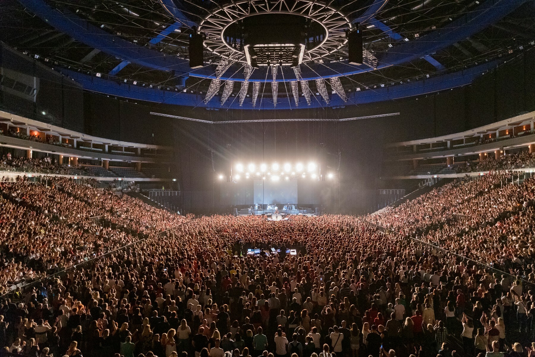 O2 aréna, Mekka (a meta) českých rockových kapel. Rybičky 48 ji vyprodaly půl roku před koncertem. (Foto: Profimedia) o2arena profimedia 0446586788