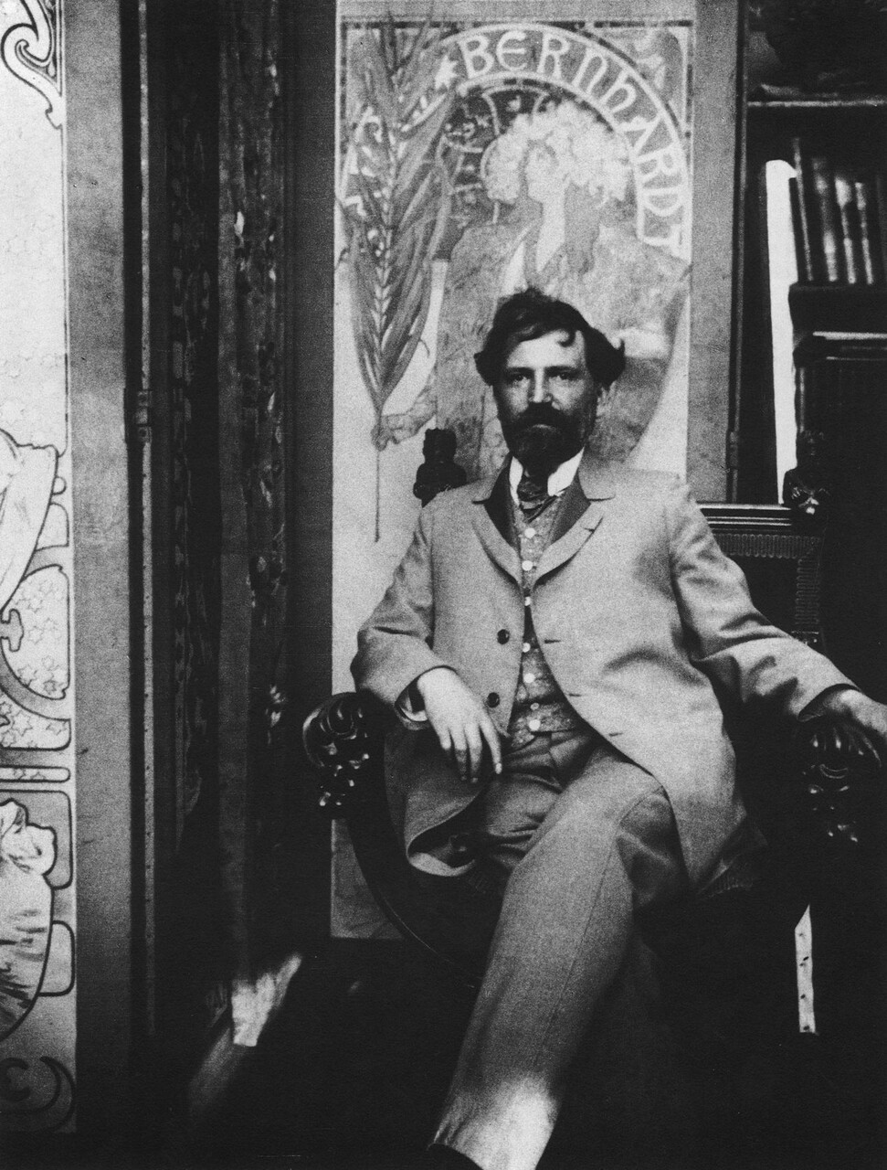 Alfons Mucha. Zdroj: Nadační fond Richarda Fuxy mucha cb