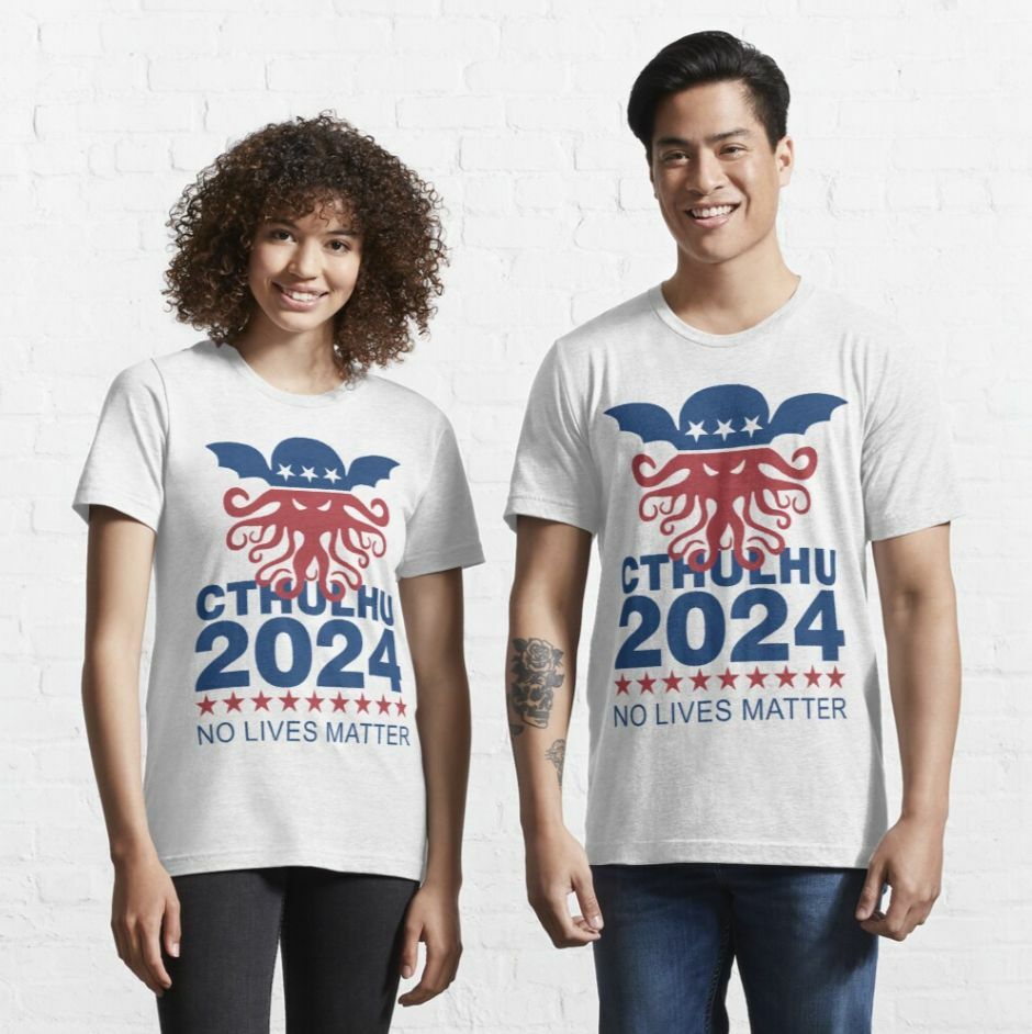 zdroj: Redbubble (se svolením) cthulhu no lives matter