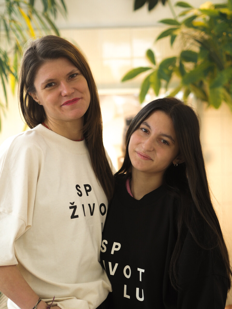 Tereza Šindlerová se ´svou´ Natálkou. (foto: se svolením) tereza sindlerova a natalka 1