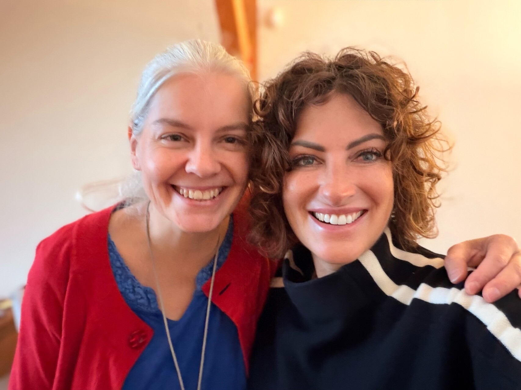 Charlotte Nielsen s autorkou článku. (foto: se svolením) bodytalk