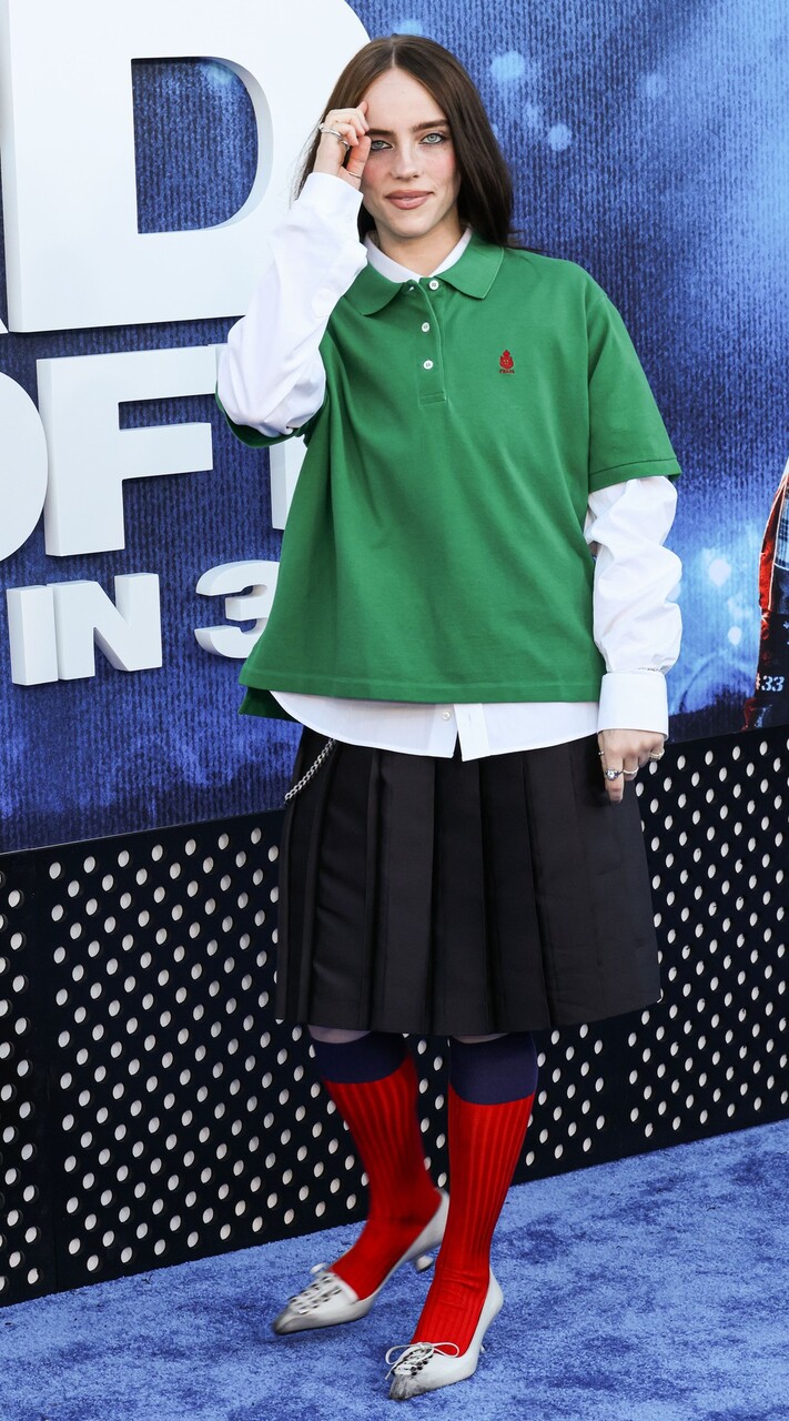 Billie Eilish na premiéře koncertního filmu Billie Eilish: Hit Me Hard and Soft. (foto: Profimedia) profimedia 1097887009