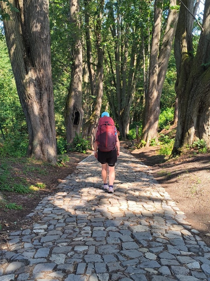 Katka na Jihočeské cestě. (foto: se svolením) katka