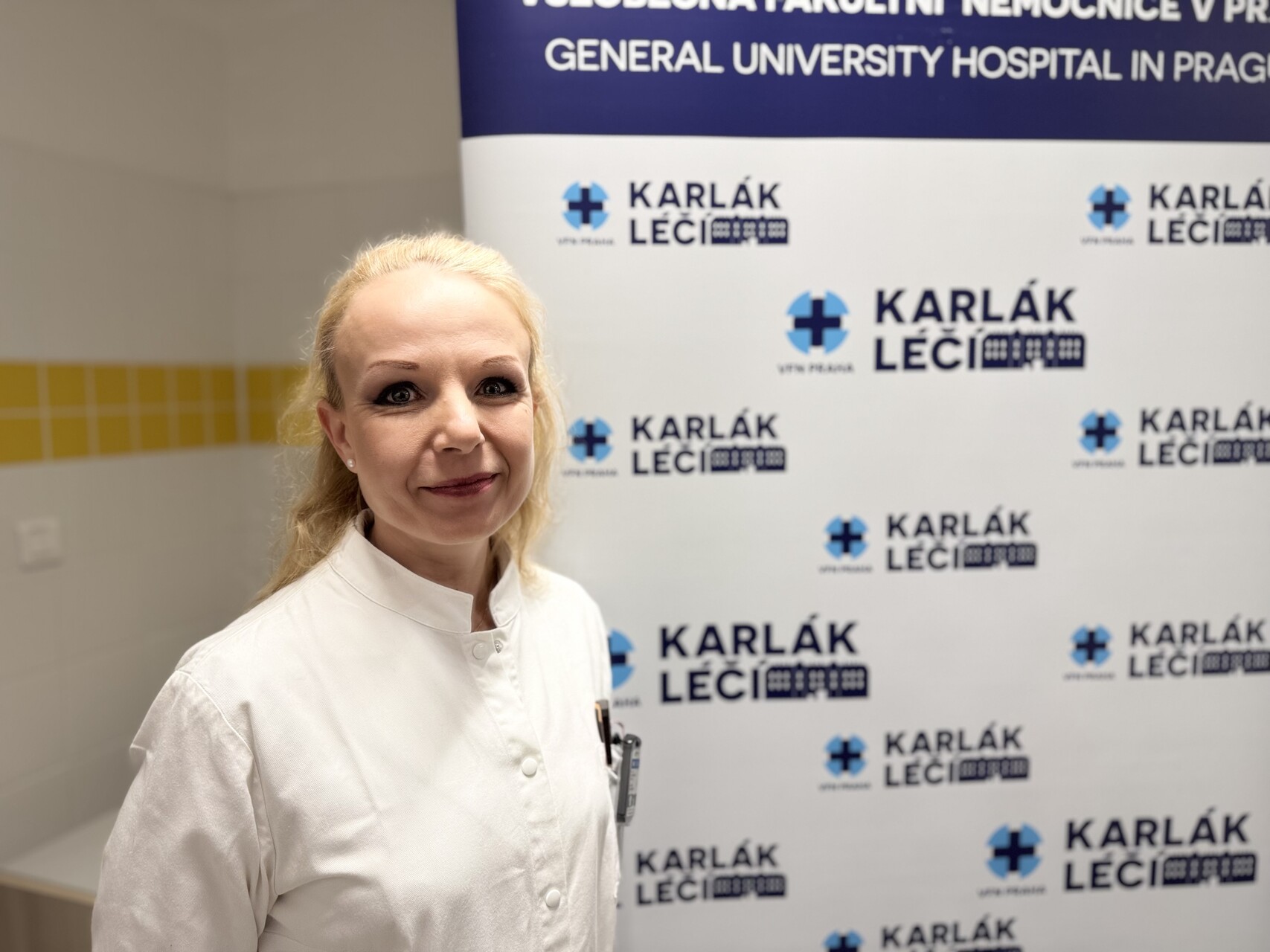 Vedoucí lékařka radioterapie Onkologické kliniky 1. LF UK a VFN MUDr. Soňa Argalácsová, Ph.D. img 1126