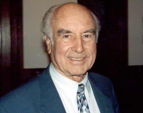Albert Hofmann na 50. konferenci o LSD ve švýcarském Luganu, 1993. (zdroj: Wikimedia Commons) albert hofmann oct 1993