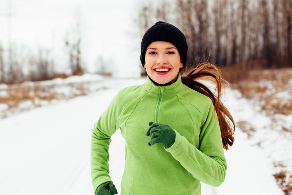 Se sportem to není potřeba přehánět, pohyb ale potřebujeme v každém ročním období. shutterstock 154076849