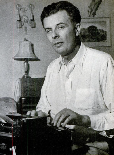 Spisovatel Aldous Huxley na snímku z roku 1947 aldous huxley 1947