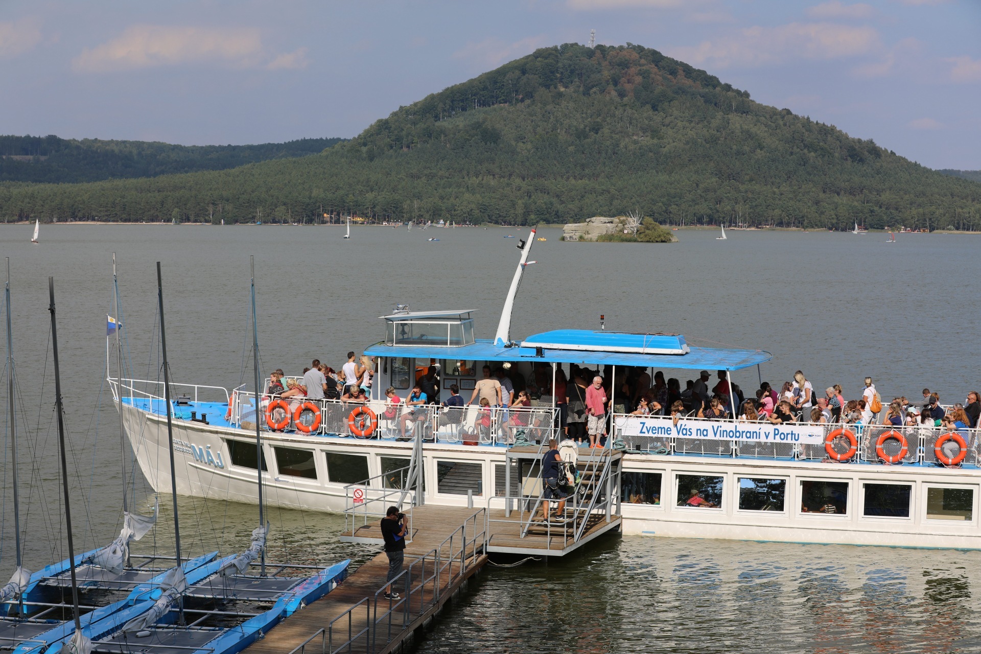 Vstup i plavba na lodi Máj je zdarma. Port zve na osmý ročník vinobraní 20170827155419 img 0214