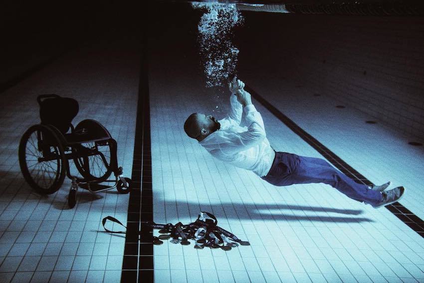 Paralympionik Honza Povýšil. Ani při focení mu dech nedošel luce jan povysil