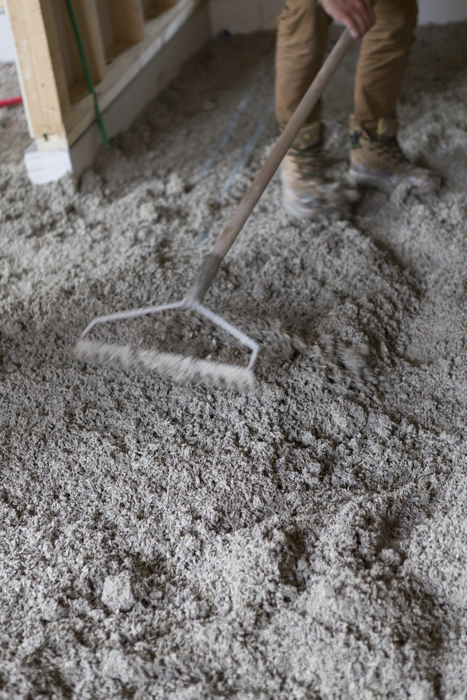 Hemp natural floor isolation hempa izolace