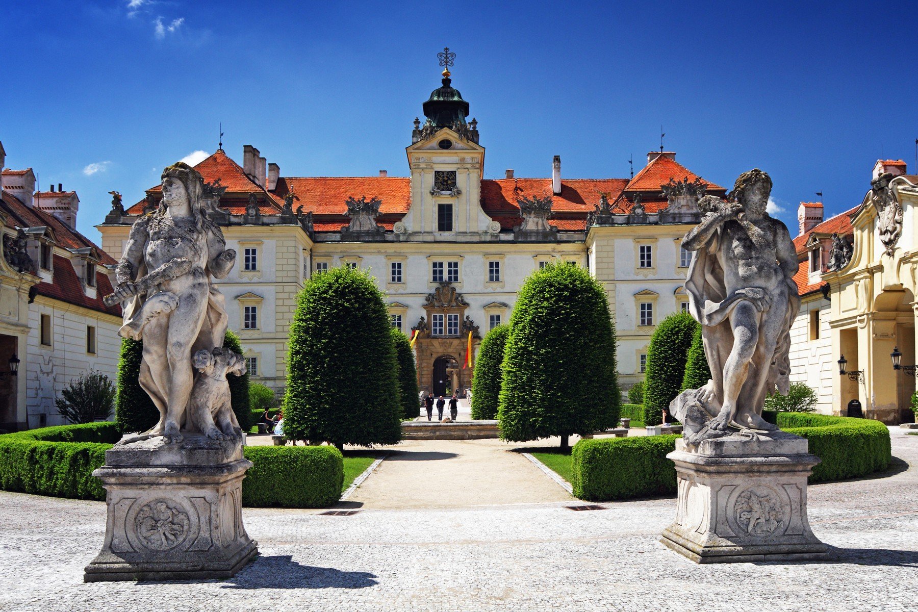 Zámek Valtice je jako součást Lednicko-valtického areálu od roku 1996 na seznamu UNESCO