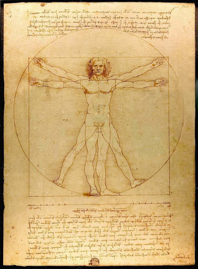 Podle kresby takzvaného Vitruviánského muže lékař odhalil, že měl da Vinci problém se zrakem da vinci vitruve luc viatour