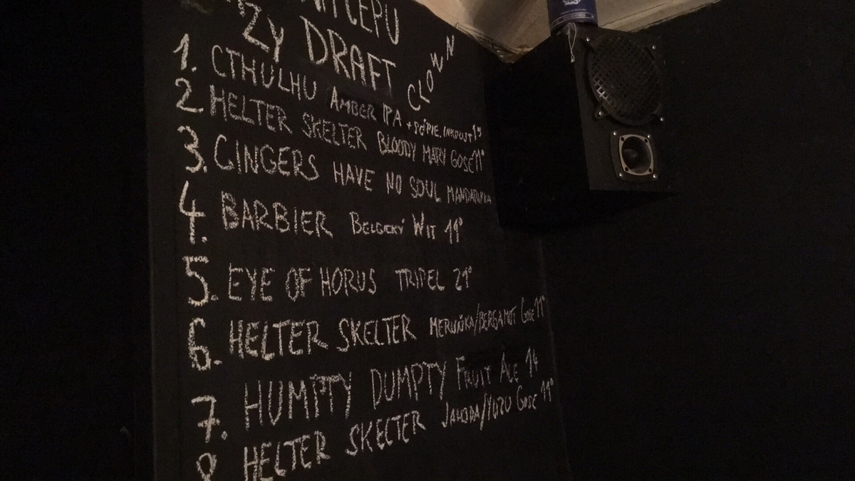 Tap takeover znamená, že v hospodě čepují pouze vaše pivo. A takhle to vypadá, když se výčepních kohoutů zmocní Crazy Clown. crazy clown 2