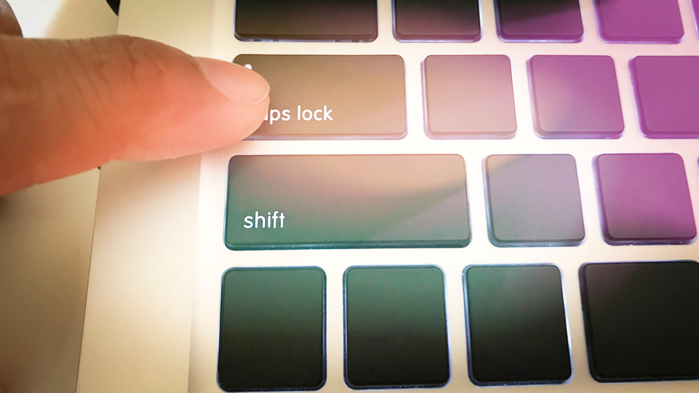 Jak dodat důraz svým slovům, když nepomáhá obsah textu? Zkuste Caps Lock capslock key 1009479403