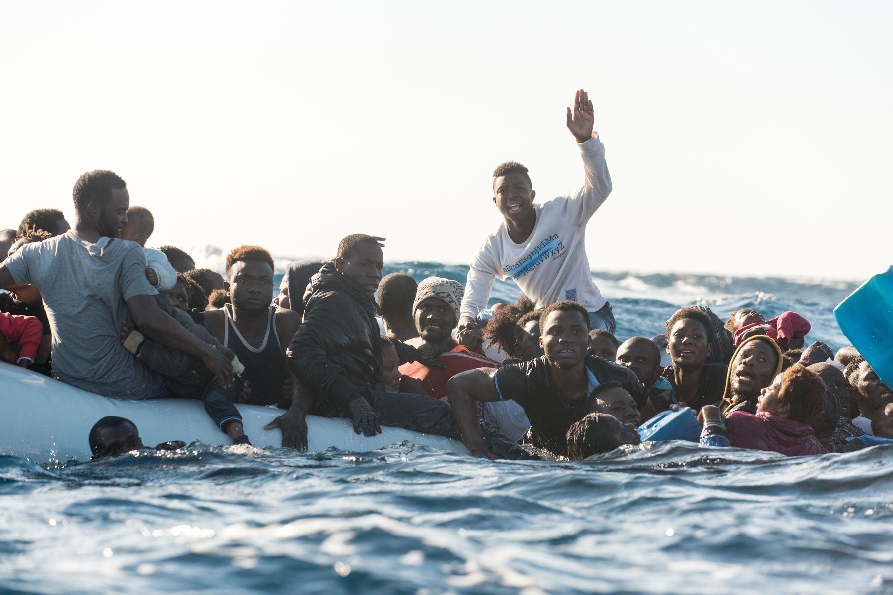 Oteplování je i jednou z příčin migračních vln uprchlici more