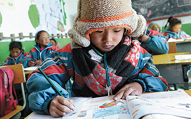 Nejvyšší škola na světě se nachází v tibetském Phumachangtangu v úctyhodných 5 373 metrech na mořem. tibet skola
