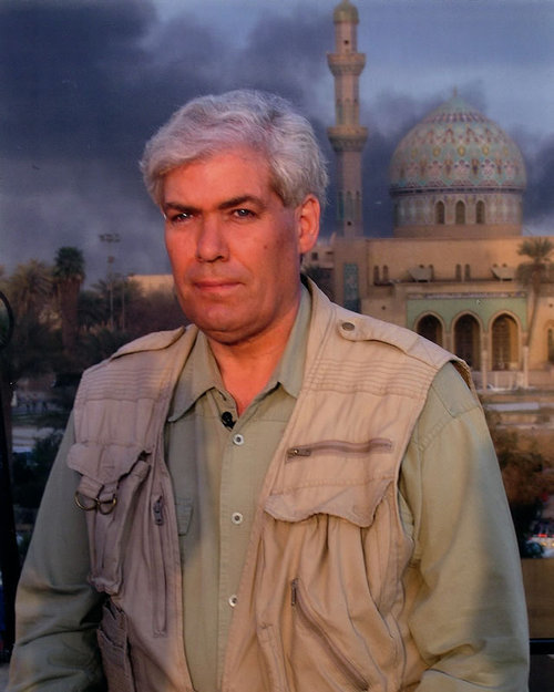 Jim Clancy byl jako reportér CNN v Bagdádu už při první válce v Zálivu v roce 1990 clancy baghdad