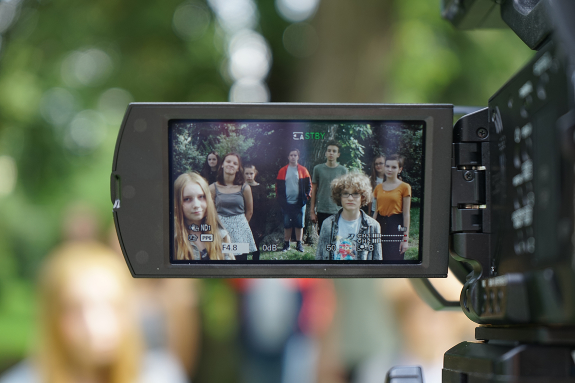 Mladí filmaři ze Cinema Campu z léta 2019 film camp