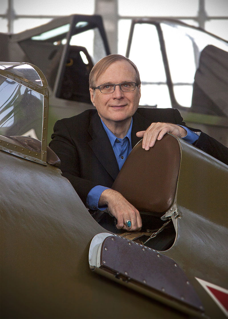 Paul G. Allen, milovník vojenské historie, zemřel v říjnu 2018 paul g. allen