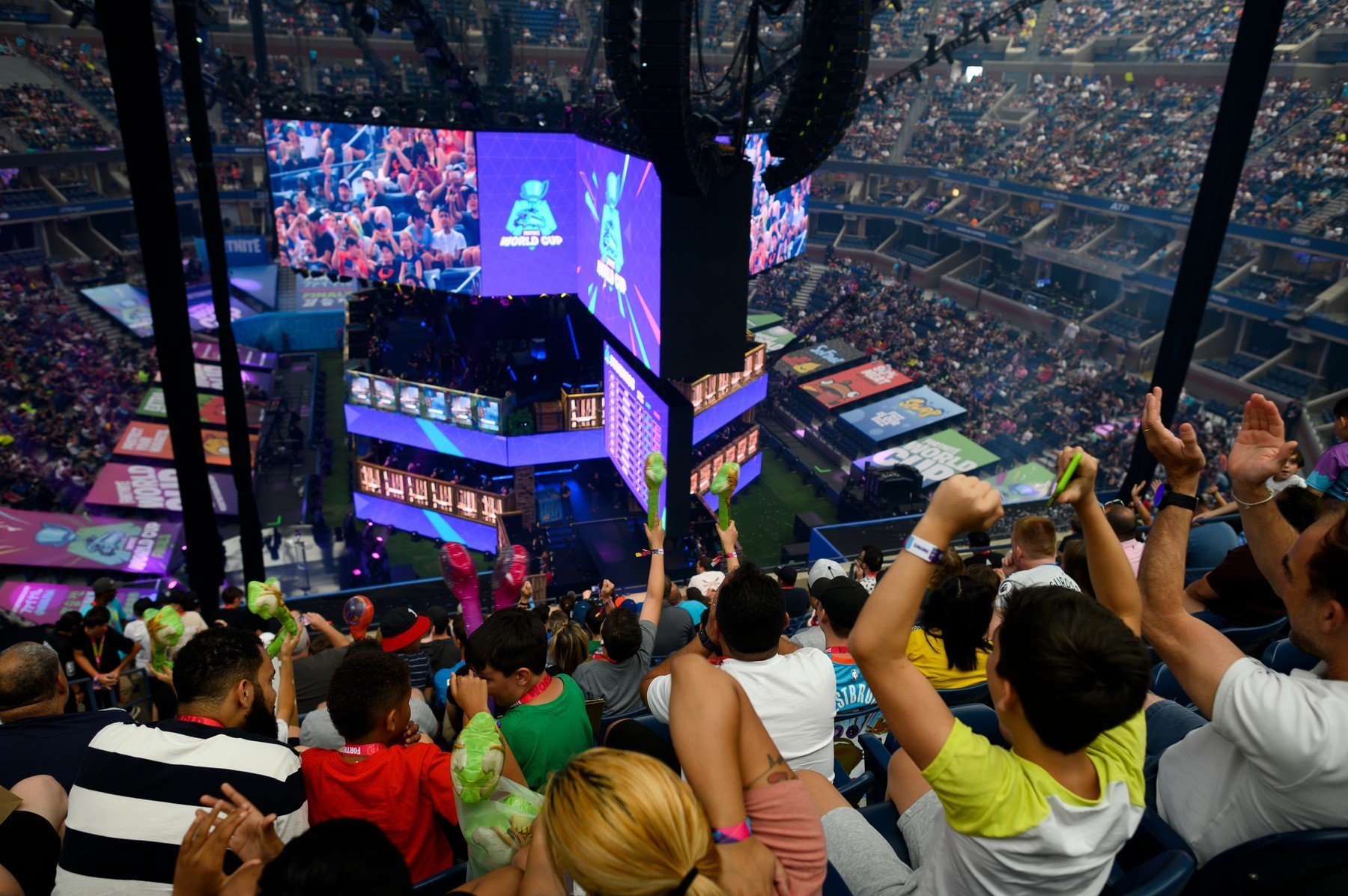 Stadion Arthur Ashe v New Yorku praskal ve švech fortnite 0461187215