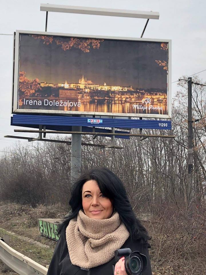 Fotografka Irena Doležalová, která spolupracuje s projektem MilujuPrahu miluju20prahu