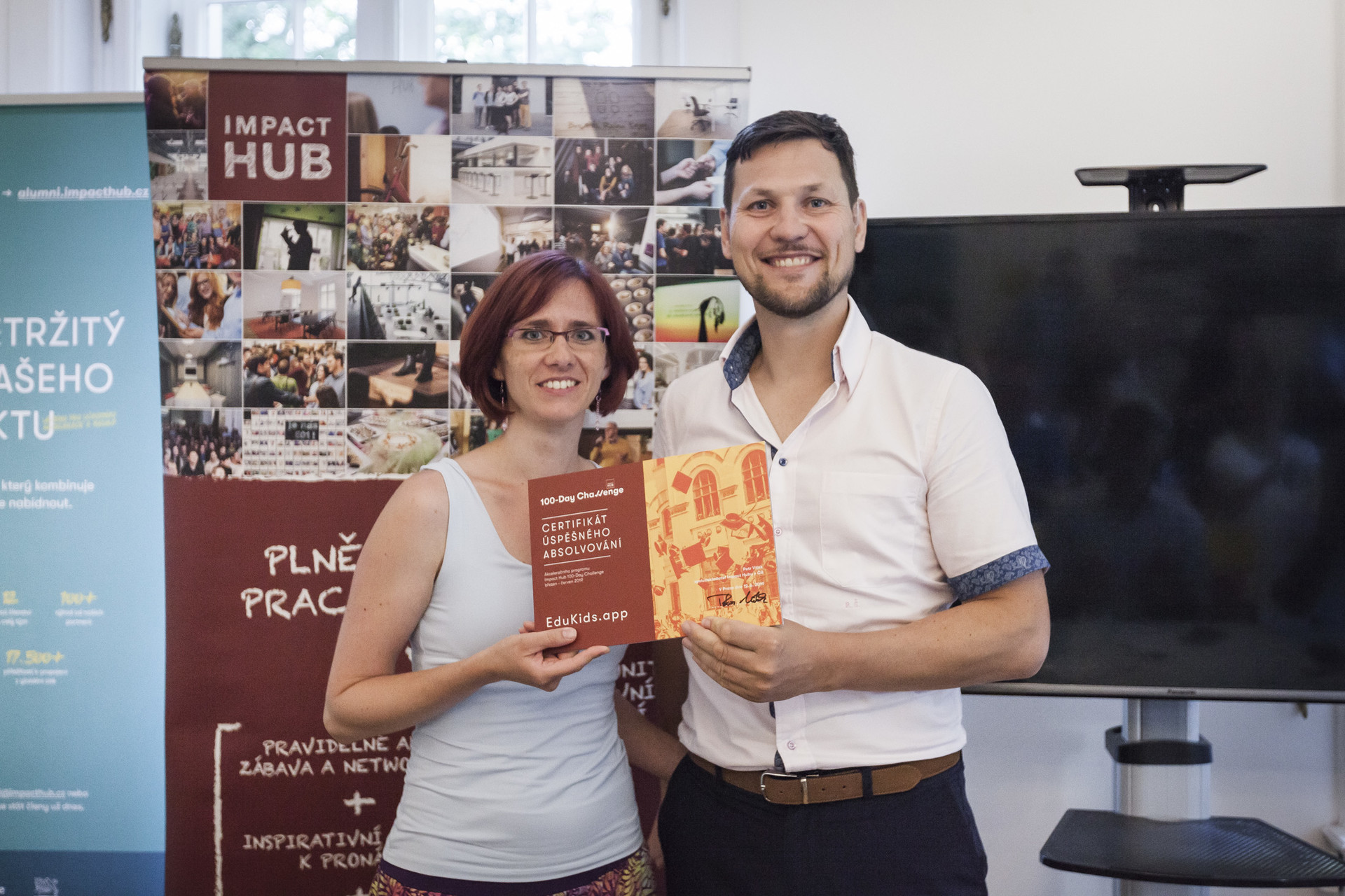 Radek Švarz a Irena Zárubová edukids 100dc i r