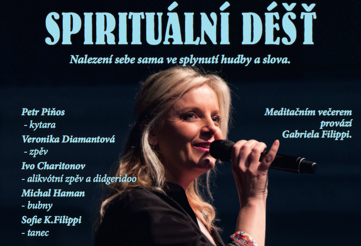 Premiéra představení Spirituální déšť proběhne 23. října na pražské Lávce. spiritualni dest gf