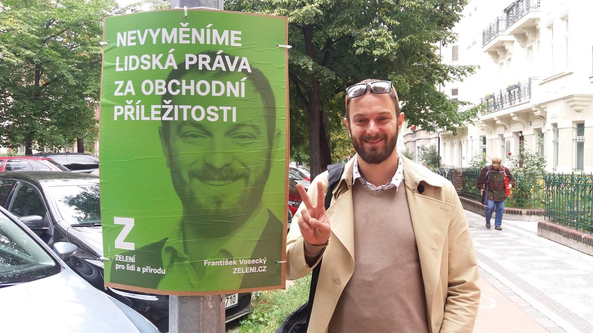 I když už není členem Zelených, ekologické srdce už Františkovi Voseckému nikdo nevezme. vosecky nahrada