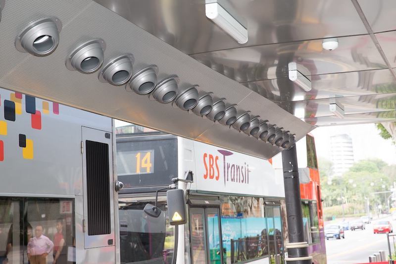 Chytrá a chladivá zastávka v Singapuru singapore nozzle