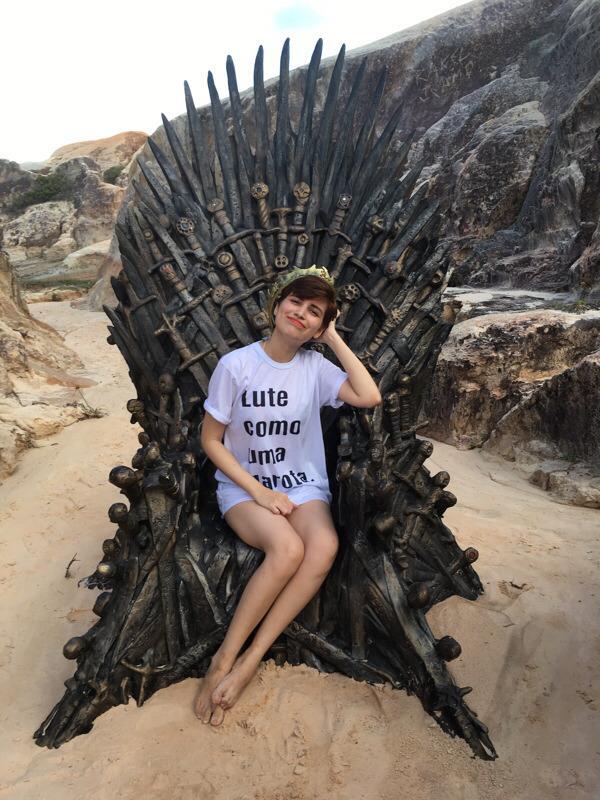 Zatím poslední nalezený trůn na pobřeží Brazílie throne queen