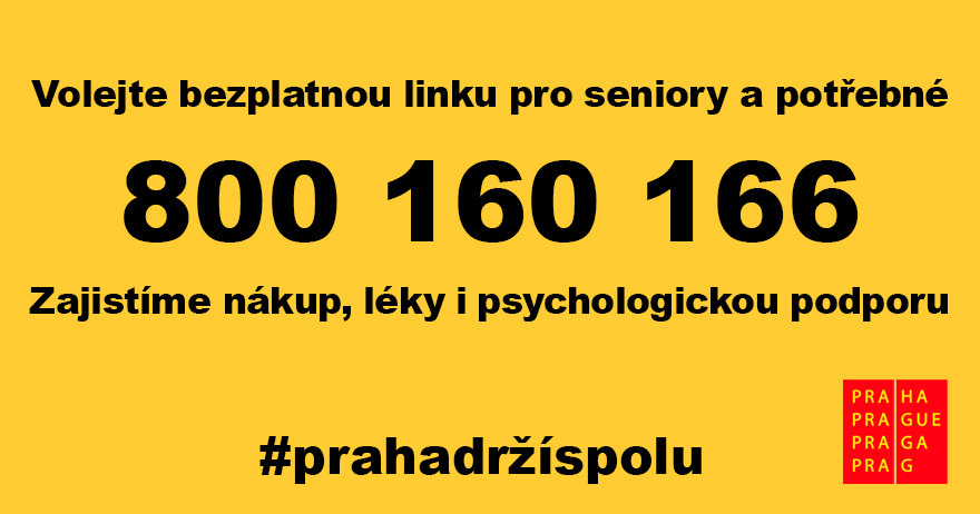 Kampaň pro seniory na outdoorových nosičích informuje o krizové lince. a flowee corona seniori 1.3