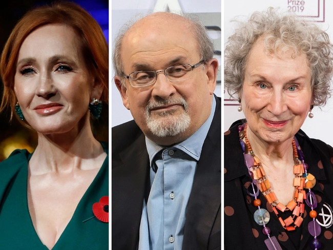 "Dopis 150" podepsali také J. K. Rowlingová, Salman Rushdie a Margaret Atwoodová rowling rushdie atwood