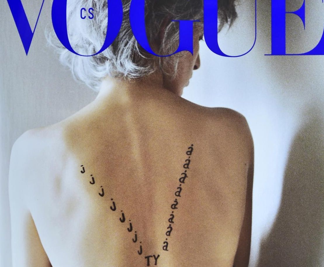 vogue obalka cut